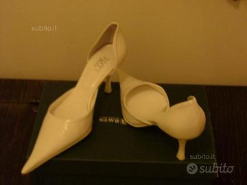 Scarpe sposa pelle n.37