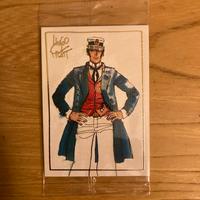 Card Limited Edition Corto Maltese Watercolor