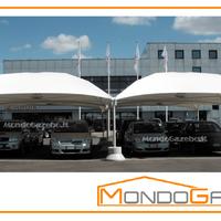 Copertura 6x8 Expo fisso parcheggi gazebo 8x6