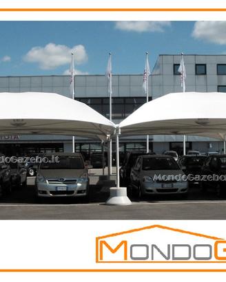 Copertura 6x8 Expo fisso parcheggi gazebo 8x6