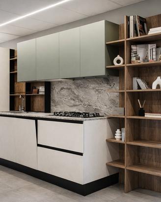 cucina ARAN CIAO QL - Lineare L.390 cm