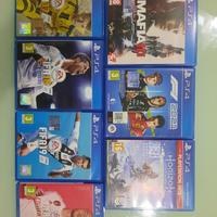 giochi ps4 fifa horizon mafia f1 completi