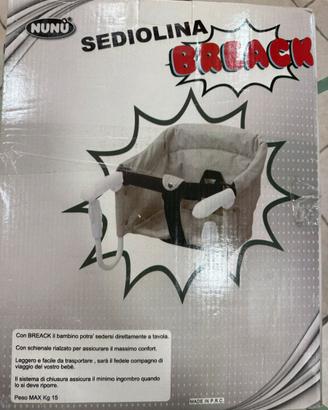 Sediolina da tavolo Nuvita Breack