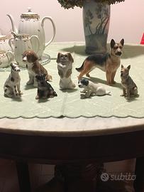 Statuine cani Bing & Grondahl e Royal Copenhagen