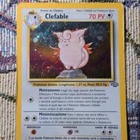 Carta Pokemon Clefable holo rare
