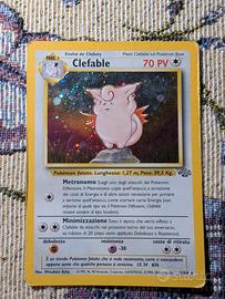 Carta Pokemon Clefable holo rare