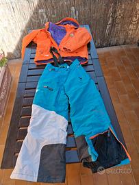 Tuta sci giacca pantaloni Salewa