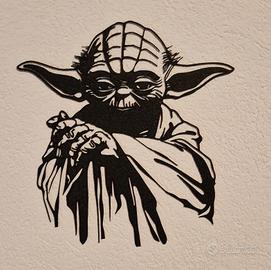 Star Wars - Yoda Quadro arte murale