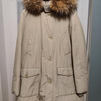 Woolrich parka donna beige
