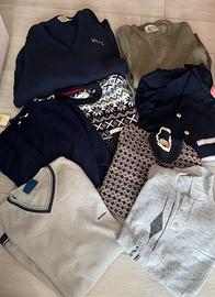 Lotto 14 capi abbigliamento invernale uomo/donna