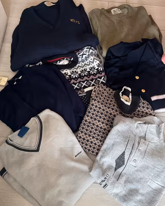 Lotto 14 capi abbigliamento invernale uomo/donna