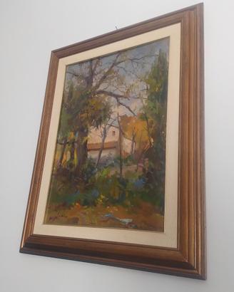 Quadro Antonio Sbrana olio su tela 