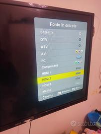 televisione  32 pollici senza fronzoli