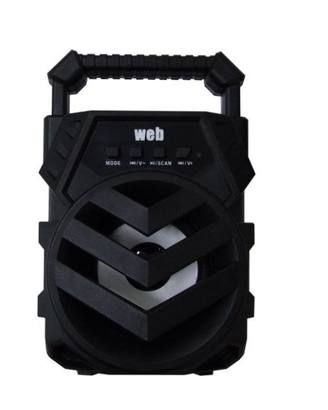 Cassa amplificata Bluetooth USB microSD 3" LED