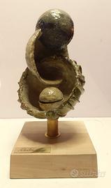 Ceramica RAKU - SCULTURA magnifica - firmata