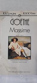 Goethe Massime Libro tascabili Newton 