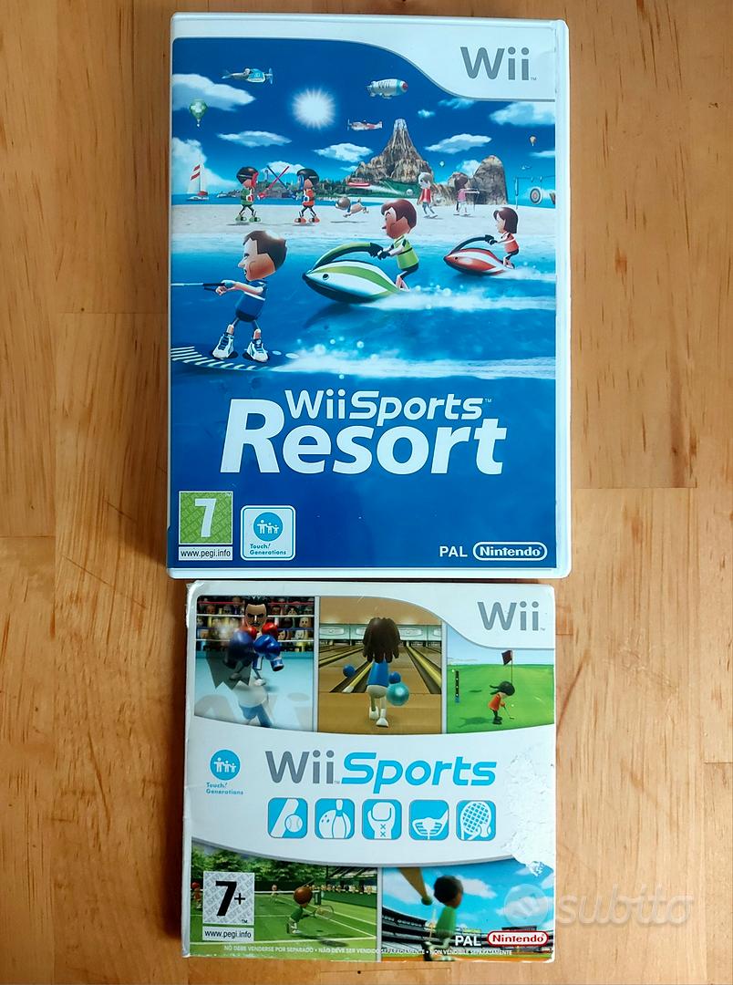 Wii Sports Resort+Wii Sports per Nintendo Wii - Console e Videogiochi In  vendita a Milano