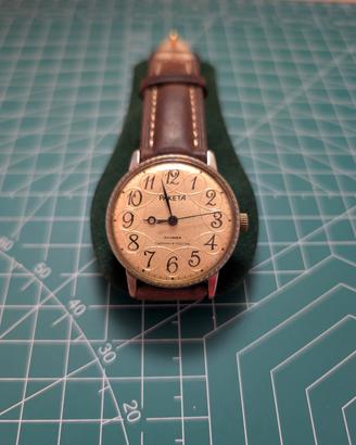 Orologio Sovietico Raketa placcato oro