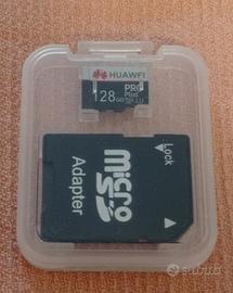 Scheda Micro SD 128 GB. Huawei Pro plus 