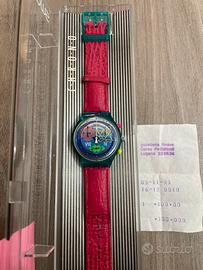 Orologio Swatch Chrono Pink Springs, SCL103 (1993)