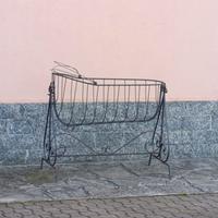 culla antica in ferro battuto 