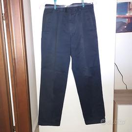Pantaloni uomo blu in cotone FRED PERRY t. 46