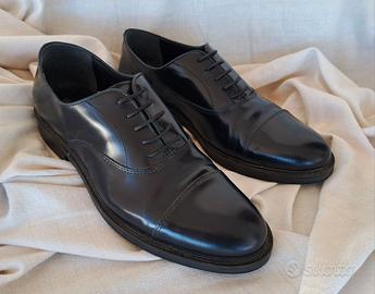Scarpa Uomo Francesina Dan John - 100% Pelle BLUE