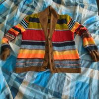 Cardigan multicolore 