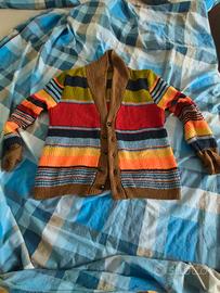 Cardigan multicolore 