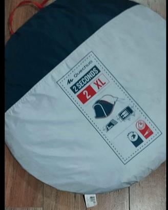 TENDA CAMPEGGIO x 2 XL + MATERASSO + GONFIATORE