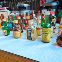 Mini bottiglie da collezione