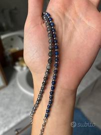 Due Bracciali Stroili lapislazzuli e labradorite 