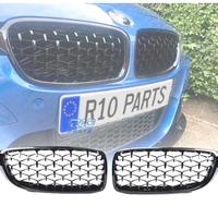 GRIGLIE BMW F32 F33 F36 LOOK M4 NERO DIAMANTE