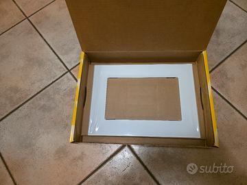 Placca per touch 10" Vimar bianco diamante 21665