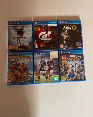 Lotto giochi Ps4