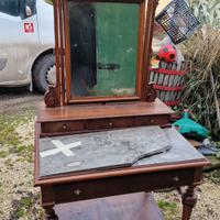 mobile con specchio girevole a 360 piu tavolo  