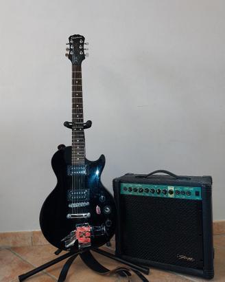#Les Paul Chitarra elettrica. +  Amplificatore 
