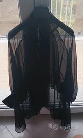 camicia nera velata