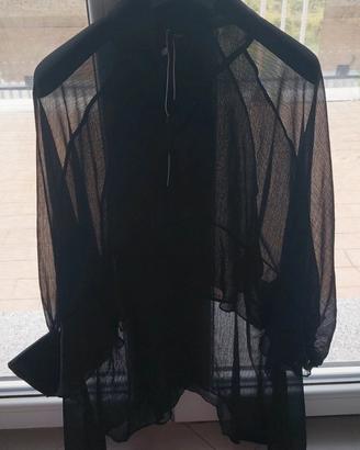 camicia nera velata