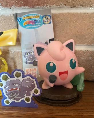 Pokémon Jigglypuff Kinder sorpresa + accessori