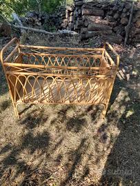 lettino di bamboo