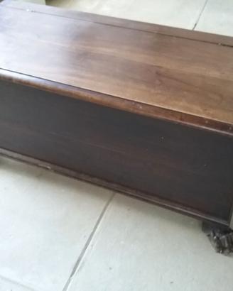 Cassapanca fine 800 piedi di leone