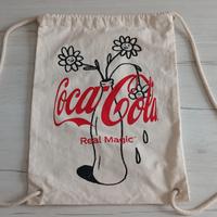 Borsa sacca in tessuto Coca-Cola
