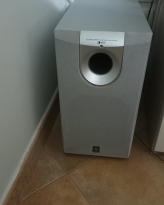 Impianto Dolby Sound Round Yamaha più lettore Dvd