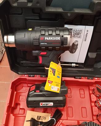 pistola Termica Parkside  20v completa