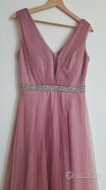 Vestito in tulle lungo elegante