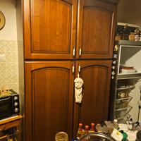 cucina in legno o stile rustico praticamente nuova
