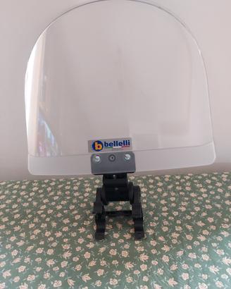 seggiolino bici anteriore con visiera Bilby 