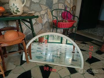 specchio da camera mezzaluna