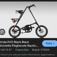 bici pieghevole STRIDA 
